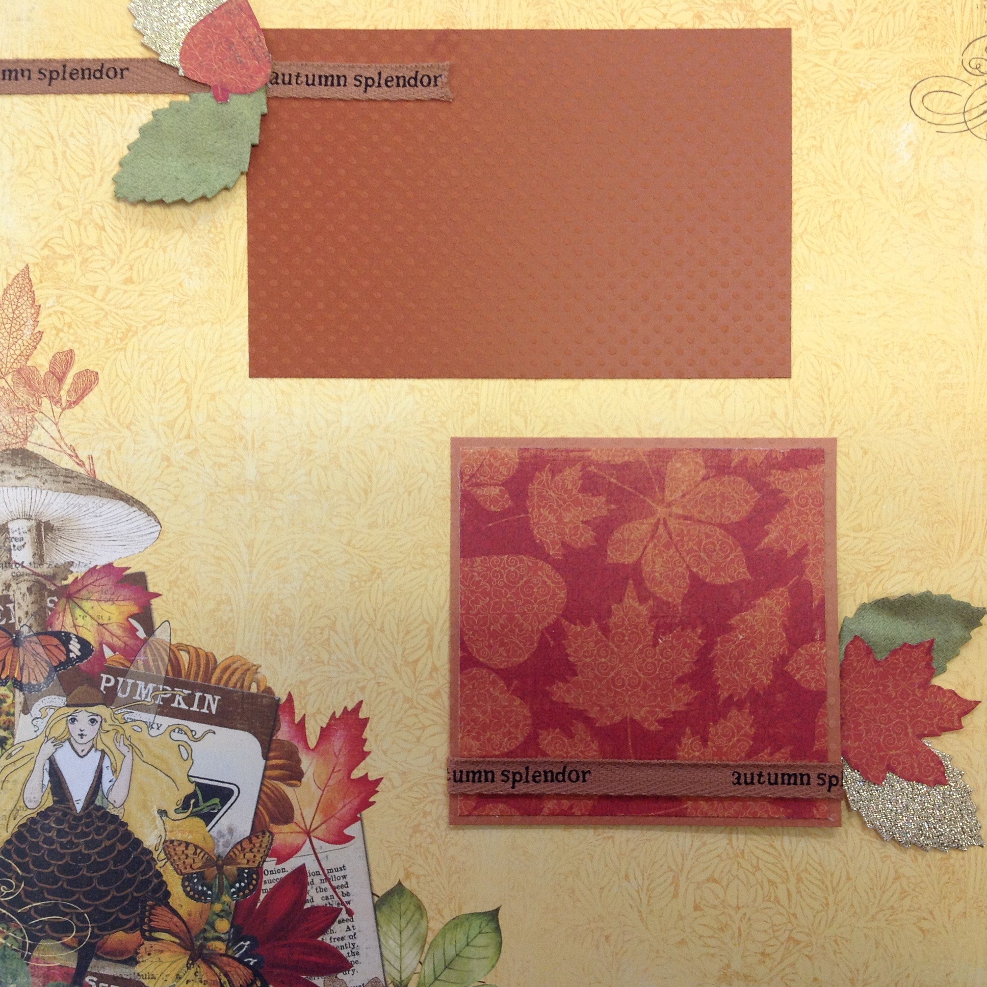 image_58328126-f68b-4a35-8341-5a5f968b6a78.jpeg Premade Scrapbook Page (1) 12"x12" AUTUMN SPLENDER 2 - Image 1