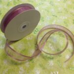 May Arts 5/8" Sheer Organza Satin Edge Ribbon 1yrds - Image 6