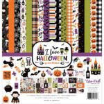 Echo Park I LOVE HALLOWEEN 12"x12" 13pc COLLECTION KIT