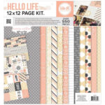 We RM HELLO LIFE Teresa Collins 12"x12" 550 Piece Page Kit