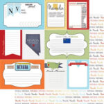ARIZONA Travel Journal Scrapbook Paper 12"X12" Travel 1 sheet 36653a