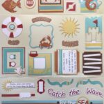 StoryTellers CATCH THE WAVE DIECUTS Beach ST061 11-1 13"X18"