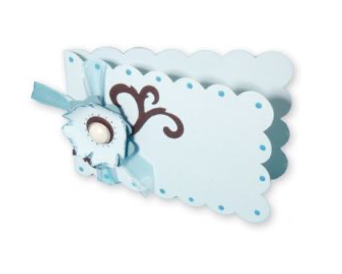 image_5b53b3bd-e39b-4b51-aef4-dd93dd894614.jpg Sizzix Bigz Die DESIGN IN 3D Card, Scallop #3 - Image 1