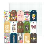 American Crafts Jen Hadfield PATIO PARTY Scrapbook Paper Kit - Image 10