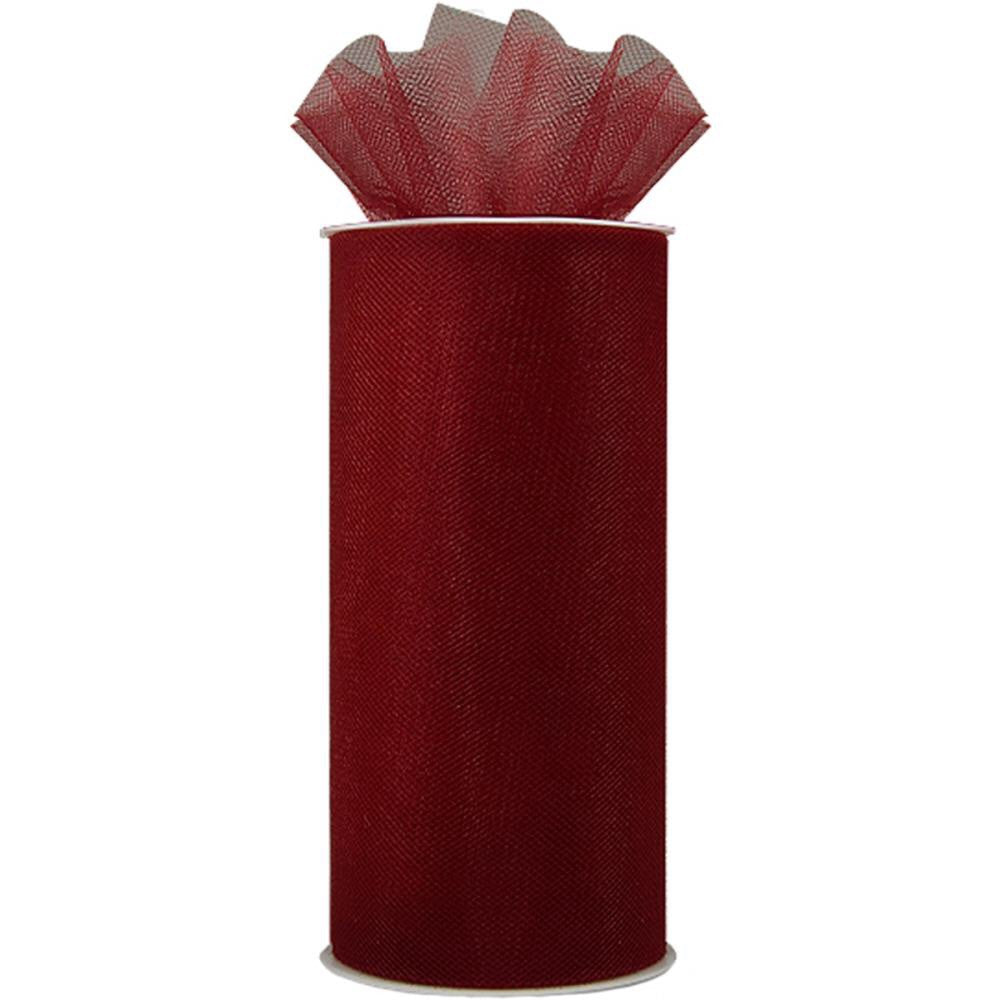 image_5d6c9fc5-e471-43d2-9a55-0cd7487be90a.jpg Shiny Tulle 6" wide X 25 yard Spool - Image 1