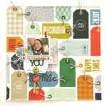 Pinkfresh Studio SIMPLY THE BEST HAPPY TIMES 12x12 Scrapbook Paper - Image 3