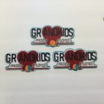 GRANDKIDS MAKE LIFE GRAND Scrapbook Die Cut Embellishment - Image 2