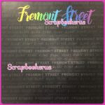 Neon FREMONT STREET 12"X12" Downtown Las Vegas Scrapbook Paper