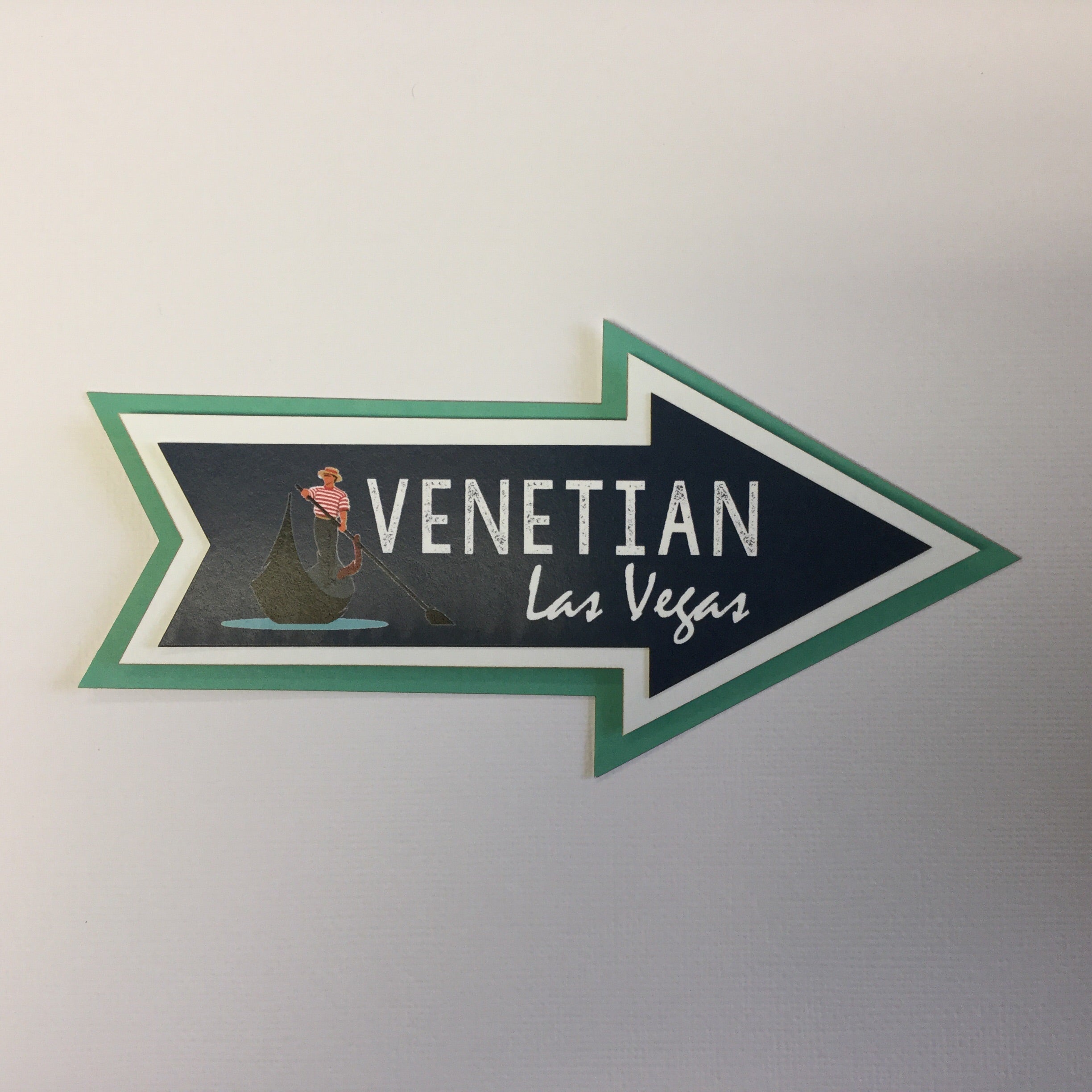 image_5dde1fbf-bfac-4a6d-a34c-a13a7752775a.jpg VENETIAN LAS VEGAS ARROW OVERLAY Travel LasVegas Laser Cuts - Image 1