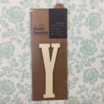 Papermania Bare Basics Wooden Adhesive LETTER Y Wood