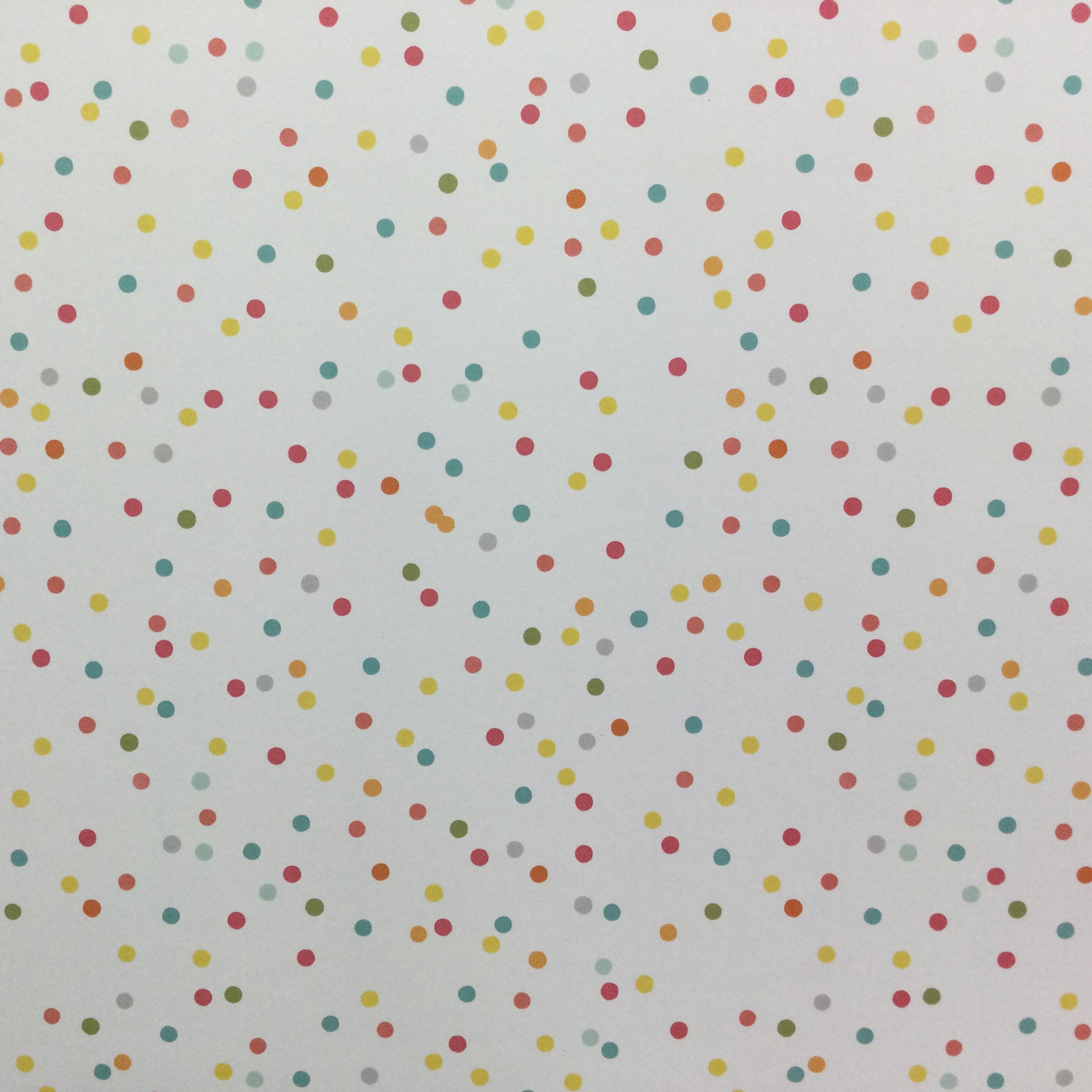image_5ea8a76d-5230-432b-8088-468399536e40.jpg BIRTHDAY DOTS CHEVRON 12"X12" Scrapbook Paper - Image 1