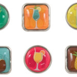 Karen Foster Brads TROPICAL DRINKS 6pc