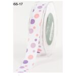 May Arts 7/8" Grosgrain Bubble Dot Ribbon 1 yard - Image 4