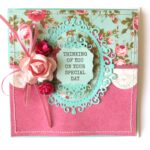 Kaisercraft Miss Betty Collection SEWN 12"X12" Scrapbook Sheet - Image 4