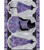 Kanban SOPHIA PURPLE Foil DieCut Card Toppers