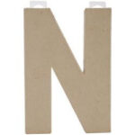 Darice Paper Mache Alphabet Letters I-P 5.5"X8" - Image 6