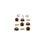Eyelet Outlet KENNEL MIX Brads 12pc Pet Dog