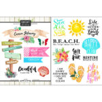 Scrapbook Customs Mexico CANCUN PARADISE 12x12 Scrapbook Paper - Image 5
