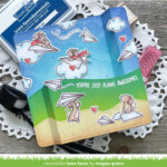 Lawn Fawn JUST PLANE AWESOME Clear Stamps 4”x6” 22pc - Image 4
