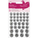 Docrafts Papermania SHIMMER DOME Bling Stickers 36pc - Image 3