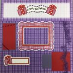 Premade Pages HAPPY BIRTHDAY (2) 12"x12" Scrapbook @Scrapbooksrus