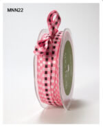WOVEN CHECKERED RIBBON Check Trim 3/8" by 1 yard - Image 2