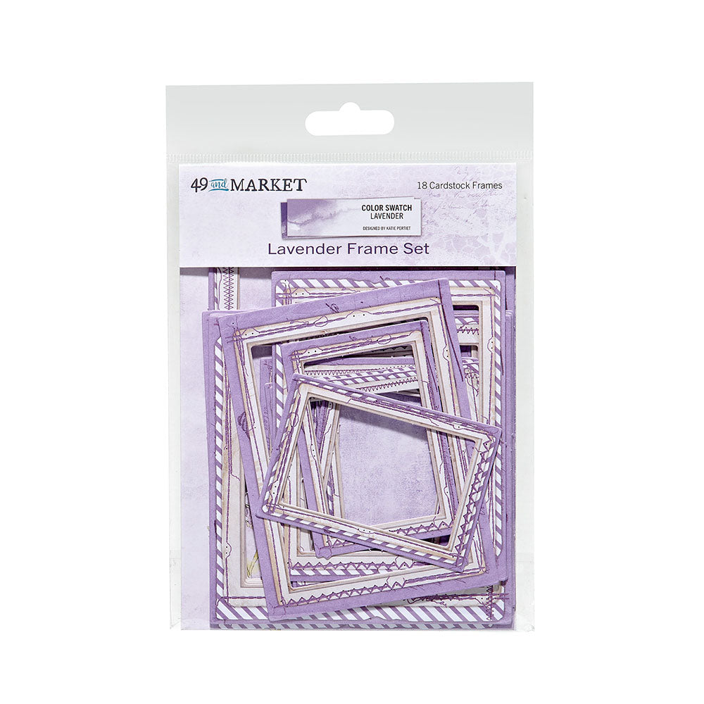 image_644aee18-4546-48ba-870b-666ad51c4f93.jpg 49 and Market Color Swatch LAVENDER FRAME SET 18pc - Image 1