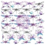 Prima Aquarelle Dreams ACETATE DRAGONFLIES EPHEMERA - Image 2