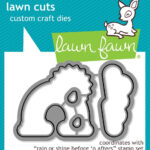 Lawn Cuts RAIN OR SHINE BEOFRE N AFTERS Custom Craft Dies 4pc.