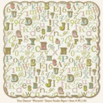 My Mind's Eye TINY DANCER 12"X12" Scrapbook Paper