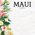 Scrapbook Customs MAUI HAWAII KIT Papers and Stickers 8pc - Image 6