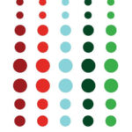 Carta Bella SANTA’S WORKSHOP Enamel Dots 60 pc