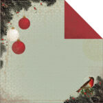 Kaisercraft St. Nicholas BELLSNICKLE 12"X12" Scrapbook Paper