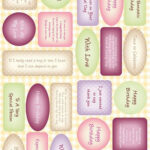 Kanban SENTIMENTS DieCut Card Toppers
