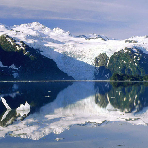 image_6dd47033-5d1c-409d-913e-305676854ced.jpg ALASKAN CRUISE GLACIER 12"X12" Scrapbook Paper - Image 1