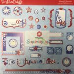 StoryTellers STARS & SWIRLS DieCuts 4th July Full Sheet 43pc - Image 2