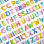 Thickers Paige Evans BLOOMING Wild Alphabet Foam Stickers - Image 3