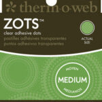 ThermoWeb ZOTS MEDIUM Clear Adhesive Dots 300pc