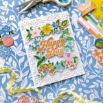 Pinkfresh Studio Flower Market AVIARY 12x12 Scrapbook Paper - Image 2
