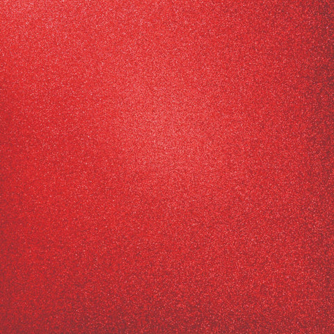 image_6fe8265e-94b9-49c1-a467-4054fa59454c.jpg Kaisercraft Glitter Cardstock RUBY RED 12"X12" Sheet - Image 1