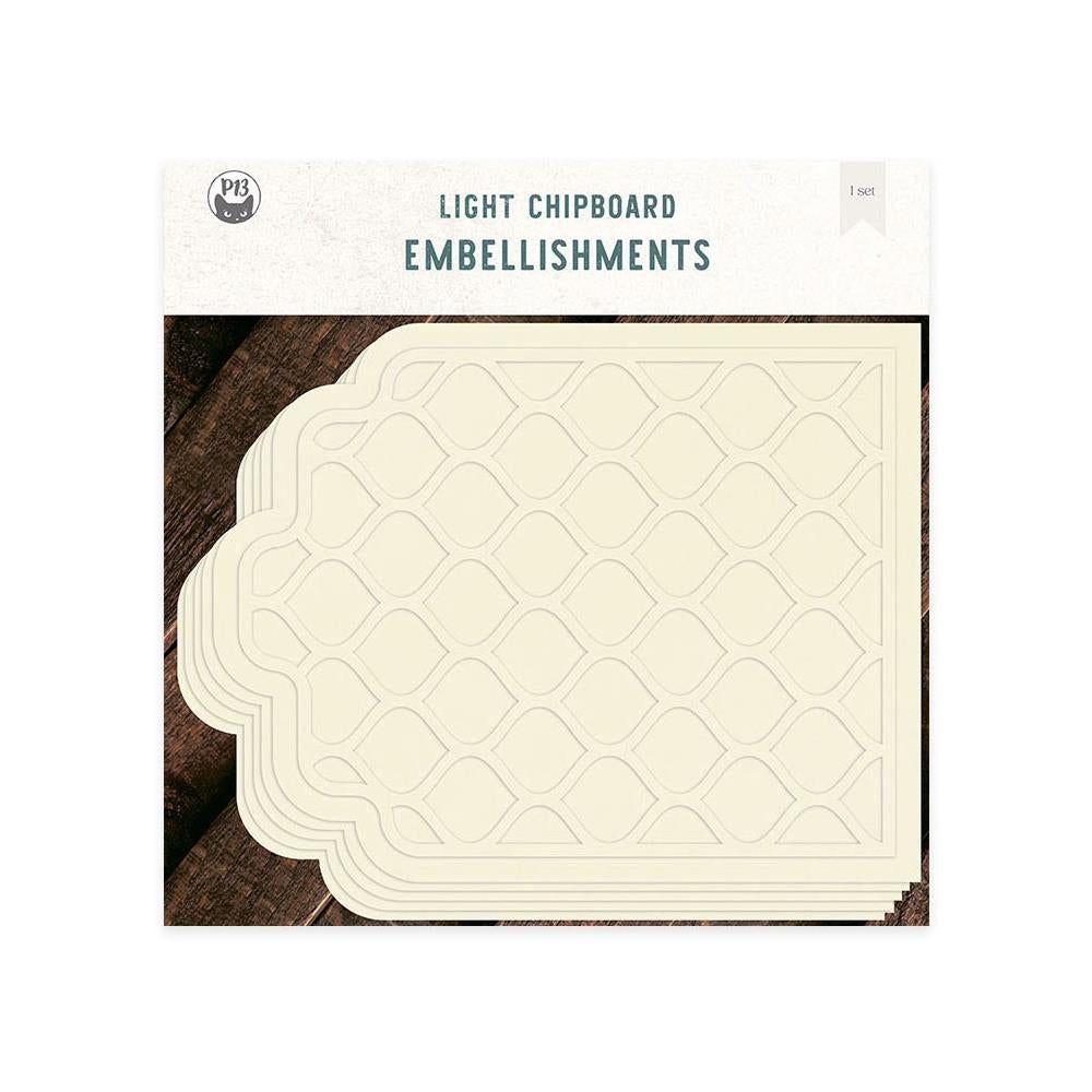 image_70e8ef66-cb3a-475d-8933-5273029f0b1b.jpg P13 Light Chipboard LARGE TAG Let Your Creativity Bloom Album 12” - Image 1