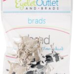 Eyelet Outlet COW & GOAT Brads 12pc Farm Animals