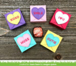 Lawn Fawn Cuts HEART TREE BOX Custom Craft Die 1pc - Image 2