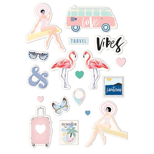 image_71ac391d-a542-4549-8c93-492abce16af6.jpg Prima SANTORINI Puffy Stickers 18 pc. - Image 1
