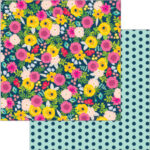 American Crafts Jen Hadfield PATIO PARTY Scrapbook Paper Kit - Image 2