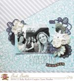 Bella! New York FLOURISH 12x12 Scrapbook Paper - Image 2
