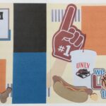 Scrapbook Page Kit (2) 12x12 UNLV BASKETBALL We Love This Game