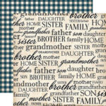 Carta Bella OUR FAMILY 12”x12” 13pc COLLECTION KIT - Image 5