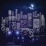 Reminisce CITY LIGHTS KIT 12"X12" Scrapbook Kit 12pc - Image 4