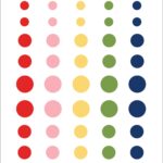 Echo Park MY FAVORITE SUMMER Adhesive Enamel Dots